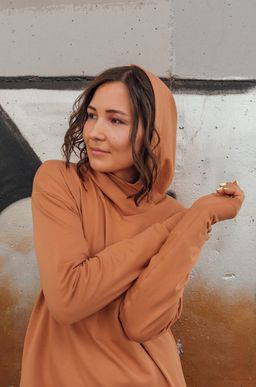 Платье футер 2х нитка ПЕНЬЕ - Knitka wear фото 7