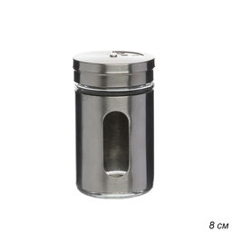 Емкость для специй, стекло нерж.сталь арт. L-100-15,RY-465 (657225, 686553)