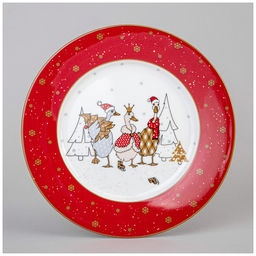ТАРЕЛКА ЗАКУСОЧНАЯ LEFARD FAMILY CHRISTMAS 20 СМ