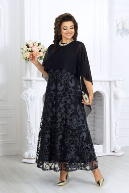 Платье Ninele 7496-Р синий фото 7