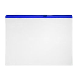 Набор 4 шт. 4 цв. Папка-конверт на молнии формат А5 120мкр прозрачная молния 24*17см - Calligrata фото 5