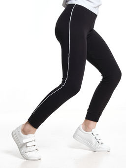 Бриджи летние подростковые легинсы UD 2793 черный - Mini maxi фото 3