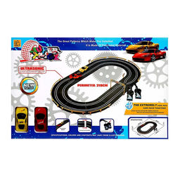 Автотрек «Крутой поворот», работает от батареек