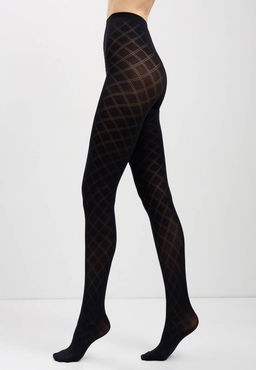 Колготки фантазийные CONTE TRAVEL Колготки с геометрическим рисунком nero - Conte elegant фото 7