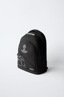 Рюкзак Zara UEFA Champions League Glow in the Dark черный