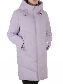 ZW-2583-D LILAC Куртка удлиненная зимняя женская (200 гр. холлофайбер)