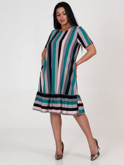 810 ПЛАТЬЕ ЖЕНСКОЕ (Зелёный) - А-дина фото 3