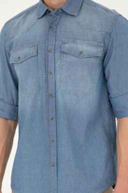 Erkek A__k Mavi Jean G_mlek - U.s. polo assn фото 6