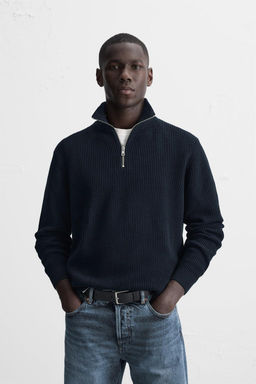 ZIP NECK SWEATER - Zara фото 10
