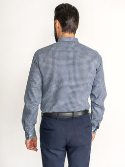 Сорочка мужская длинный рукав GREG 323/131/1493/Z/b/1p  фото 7