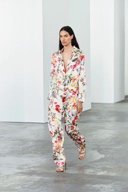 ZW COLLECTION PRINTED SHIRT WITH BUTTONS - Zara фото 7