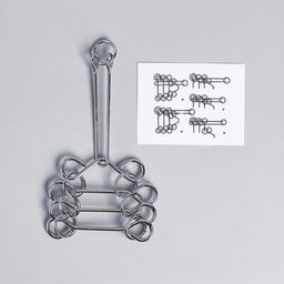 Головоломка металлическая «Игры разума. Раздели на части» №11