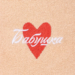 Полотенце махровое Этель Бабушка 35х50 см, 100% хлопок, 350 г/м2  фото 3