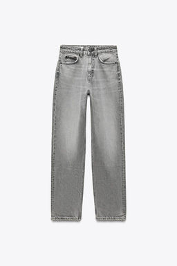 TRF MOM FIT HIGH-WAIST JEANS - Zara фото 11