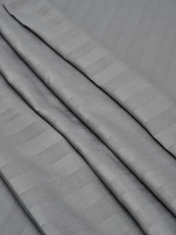 Пододеяльник Микрофибра Страйп - Светлый серый 150х215