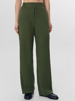 Брюки женские зеленые