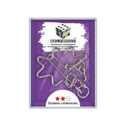 DELFBRICK DLM-35 Головоломка металлическая 1 шт Облако 5 элемент