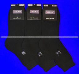 Цена за 10 пар. Василина носки мужские внутри махра хлопок