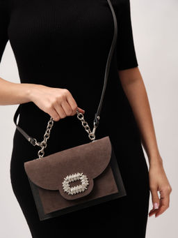 Женская сумка Deboro 31022 темный лес