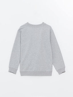 Bisiklet Yaka Erkek ?ocuk Sweatshirt - Waikiki фото 3