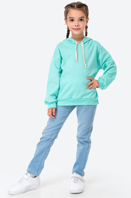 Толстовка для девочки из футера с микроначесом Bonito  фото 16