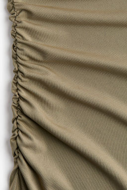 Vestido de un hombro con detalle girado - H&m фото 4
