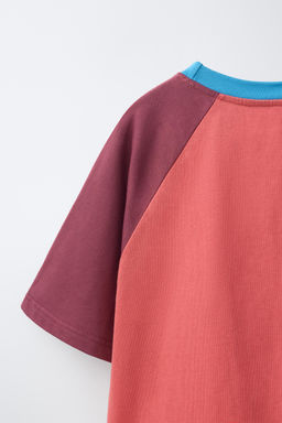 CAMISETA MANGA RANGL?N ESTAMPADA TEXTO / Rosa - Zara фото 7