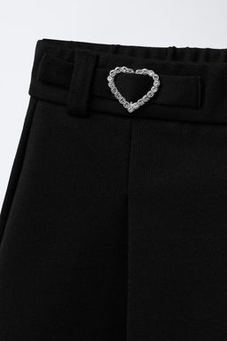 BERMUDA SKORT WITH SHIMMER HEARTS - Zara фото 3