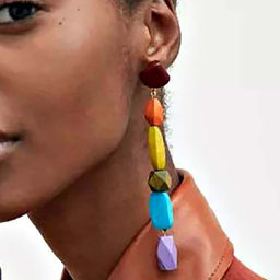 Серьги длинные на гвоздиках арт. 13 1027 (id 265750) - Rada фото 2