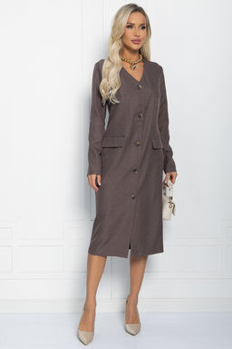 Платье Бруклин (коричневое) П11365 - Lt collection фото 5