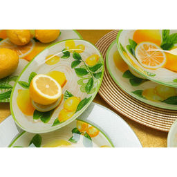 Блюдо стеклянное сервировочное овальное Доляна Дольче, 24,5152 см фото 9