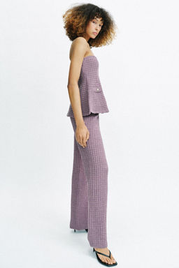 TOP STRETCH ESTRUCTURA / Morado