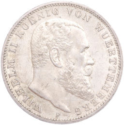 3 марки 1912 года F Германия (Вюртемберг)