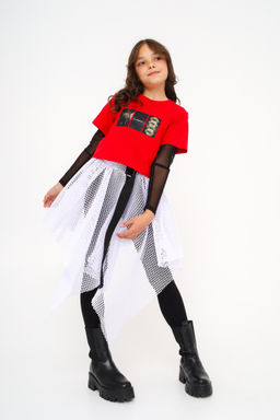 Юбка фатиновая, белая - Inzibe фото 9