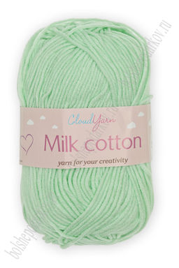 Пряжа Milk cotton 50 гр (10 шт) SF-7848, мятный