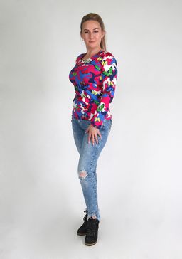 Футболка женская д/р - Марлен фото 3