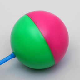 Игрушка-неваляшка Мышь на шаре, микс цветов - Пижон фото 3