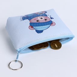 Цена за 2 шт. Кошелёк детский «Мишки», маленький, монетница, МИКС