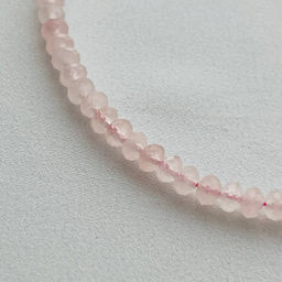 Бусы из Розового кварца 45 см +