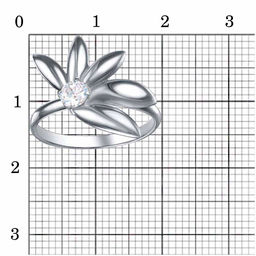 КОЛЬЦО 24814996Плф - Красная пресня фото 2