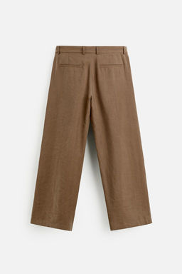STRAIGHT-LEG FLOWING TROUSERS - Zara фото 8