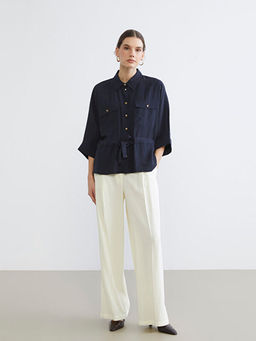 Beli Ba?lamal? Oversize Kad?n G?mlek