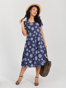 Платье женское кулирка "АГНИЯ" ОДУВАНЧИК