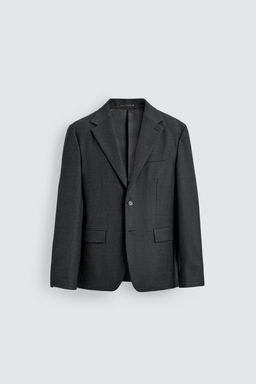 100% WOOL SUIT BLAZER - Zara фото 7