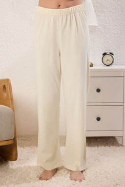 Trendyolmilla Lila %100 Pamuklu Eglenceli Bask?l? T-shirt-Pantolon Orme Pijama Tak?m? THMSS23PT00134 фото 41