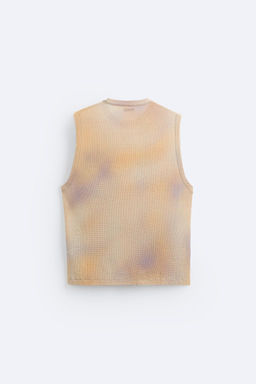 OMBRE PRINT KNIT T-SHIRT - Zara фото 7