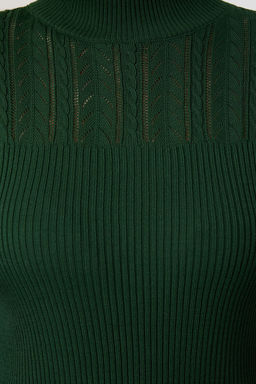 Tas Ajurlu/Delikli Triko Kazak TWOAW21KZ0934 - Trendyolmilla фото 12