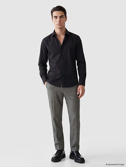 Slim Fit Poplin Erkek G?mlek - Waikiki фото 2