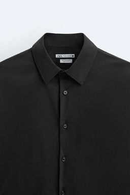 STRETCHY POPLIN SHIRT - Zara фото 8