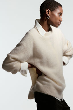 Jersey oversize en mezcla de alpaca - H&m фото 8